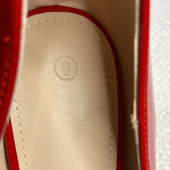 Red Hot Peep Toe Stiletto - Picture 4 of 4